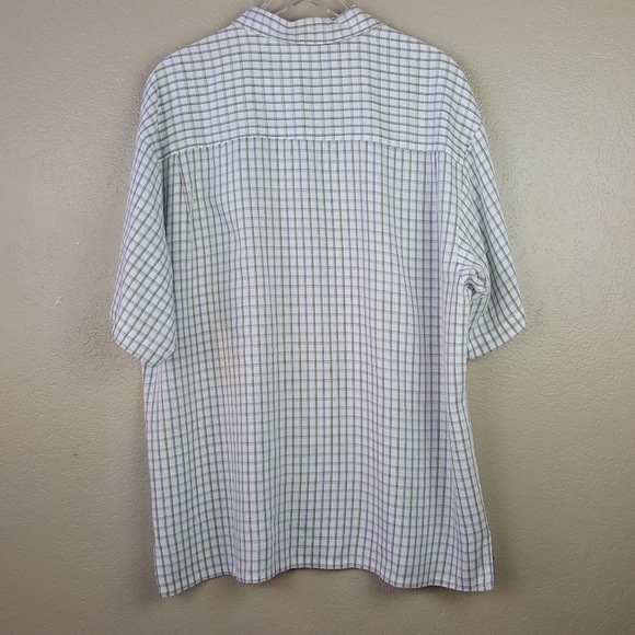 Michael Brandon Academia Checker Plaid Button Down Collar Dad Shirt Shac… - Picture 5 of 8